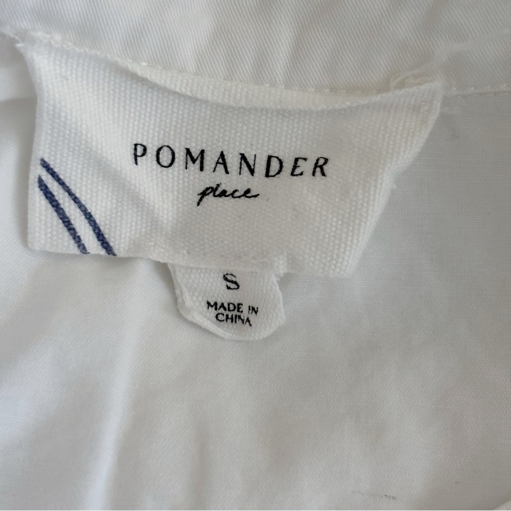 Pomander Place Blue Striped Lottie Mini Dress Small Tuckernuck - Picture 7 of 9